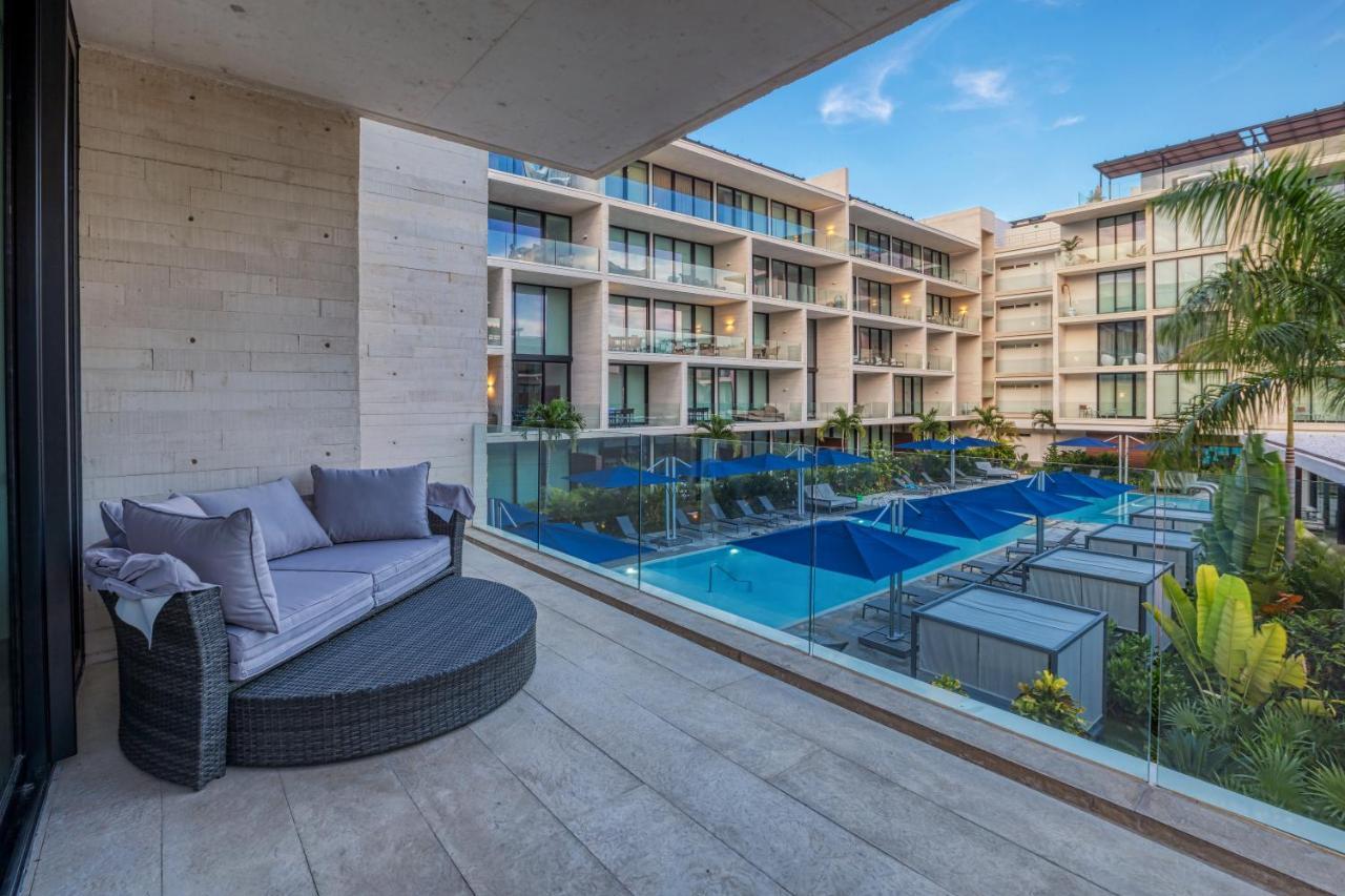 Astonishing Condo With Balcony In A Private Complex With Pool And Gym Playa del Carmen Exterior photo