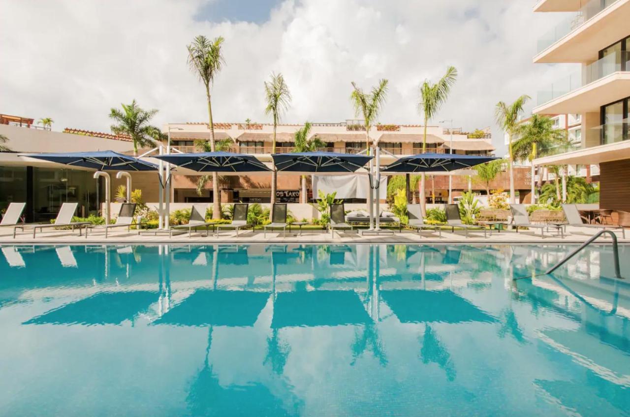 Astonishing Condo With Balcony In A Private Complex With Pool And Gym Playa del Carmen Exterior photo
