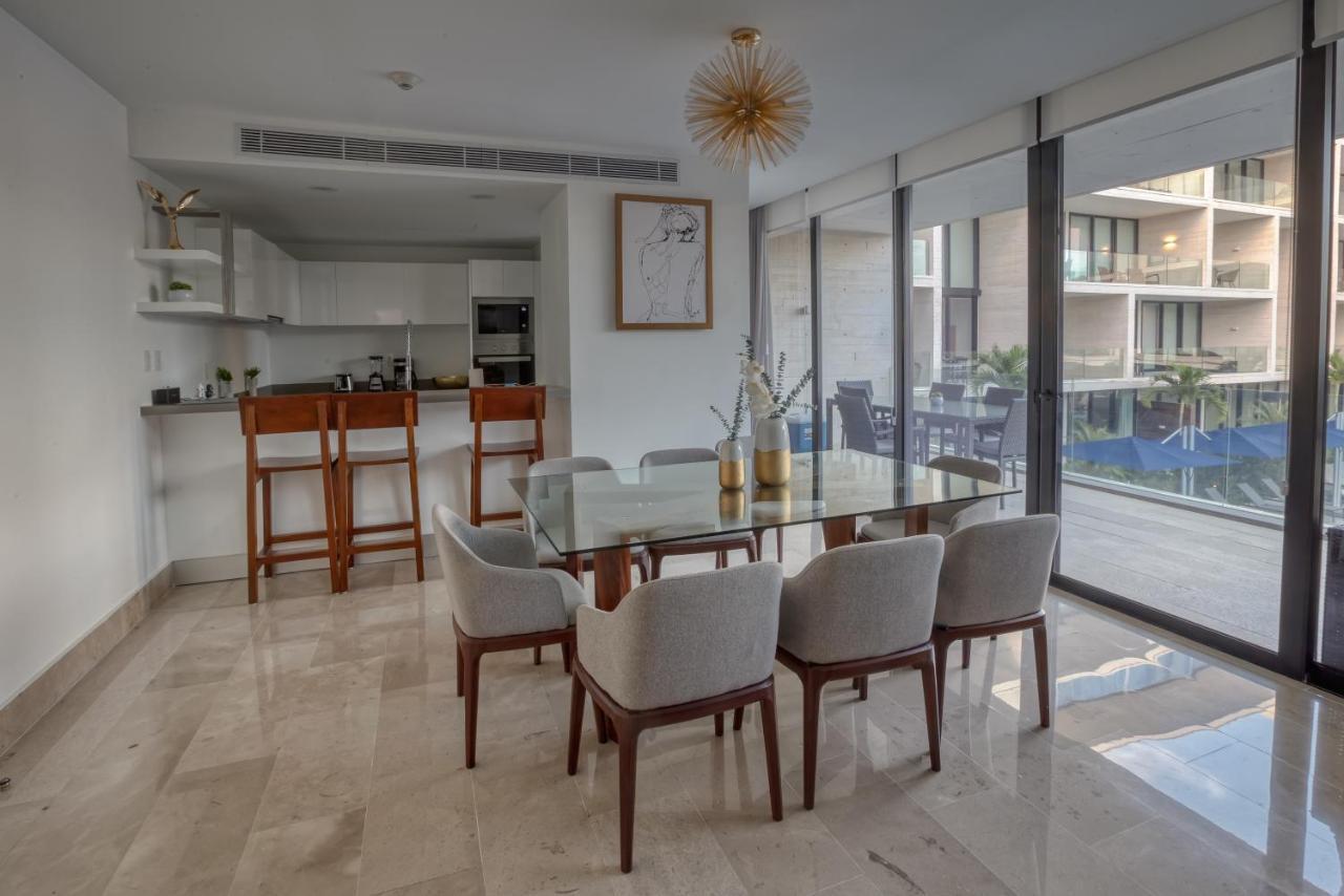 Astonishing Condo With Balcony In A Private Complex With Pool And Gym Playa del Carmen Exterior photo
